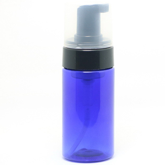 Foam Pump Foaming Bottle 4 Oz Pump Bottle , No Leakage Blue / Black