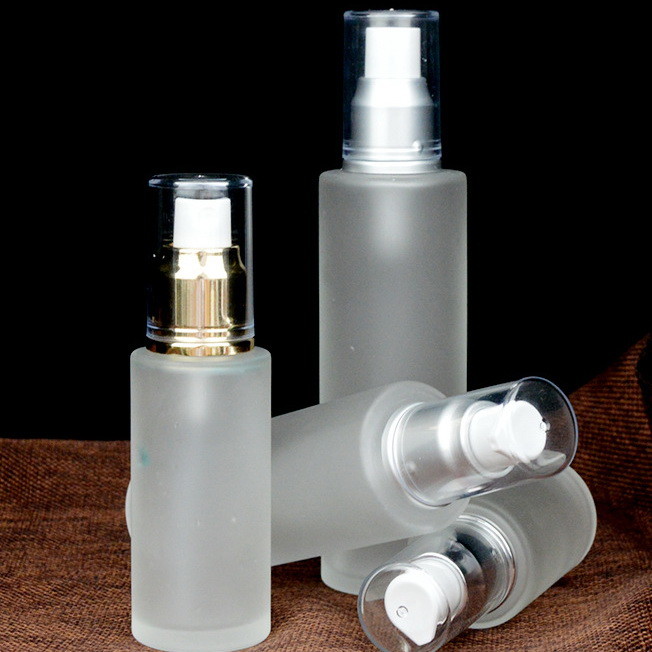Download Portable Cream Spray Bottle Pump Safe For Frosted Glass ... Yellowimages Mockups