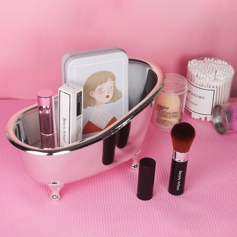 Plastic Colored Empty Makeup Containers , Hotel Mini Bathtubs For Gift