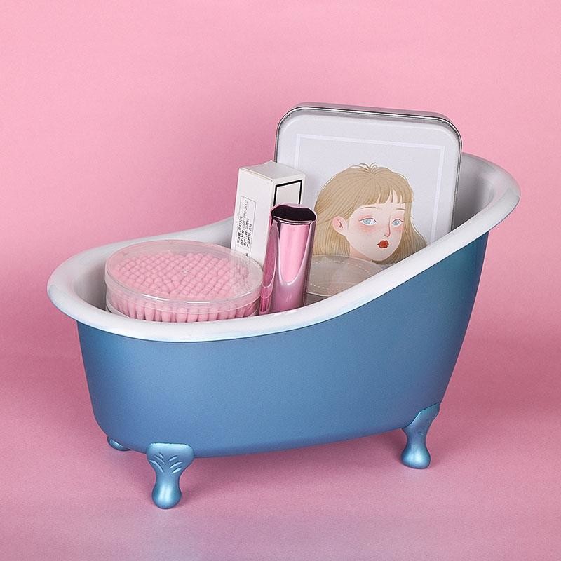 Plastic Colored Empty Makeup Containers , Hotel Mini Bathtubs For Gift
