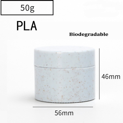 No Leakage Biodegradable Plastic Jars , Empty Cosmetic Containers With Lids