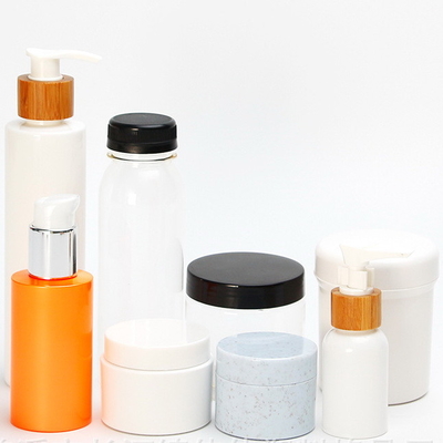 Pla Biodegradable Plastic Cream Bottles For Cosmetic 20ml - 500ml Volume