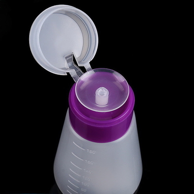 180ml Pp Nail Polish Bottle With Plastic Dispenser Pump 30ml - 500ml Volume