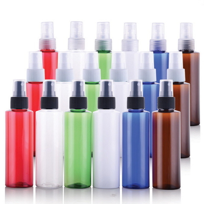 Round Pet Spray Bottle , Cosmetic Dispensing Empty Perfume Spray Bottles