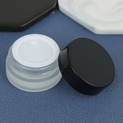 5g - 20g Eye / Face Cream Jar With Lid , Refillable Travel Loose Powder Container