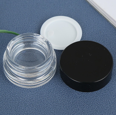 3g / 10g Frosted Cosmetic Cream Jar For Eye Cream Reusable High Strength Material