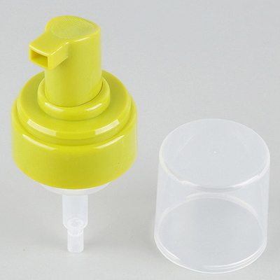 43mm Plastic Dispensing Foam Bottle Pump Portable 65mm Straw Chemical Resistant 