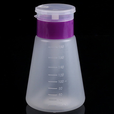 180ml Pp Nail Polish Bottle With Plastic Dispenser Pump 30ml - 500ml Volume