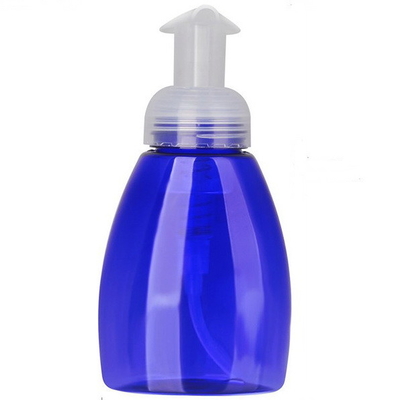 Pet 250ml Blister Bottle Airless Pump Dispenser , Sanitizer Pump Pressure Spray Bottle