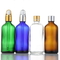 Light Touch Empty Oil Dropper Bottle , 80ml / 100ml Glass Bottles With Pump