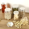 Dried Fruit Flower / Tea Kitchen Storage Bottles , Safe Airtight Plastic Jar