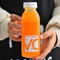 Milk / Tea / Juice Plastic Honey Bottle 350ml Volume Clear Color With Screw Cap
