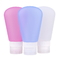 Pink / Blue Plastic Squeeze Tubes , Leak Proof Makeup Dispensing Tube