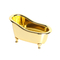 Gold / Red / Pink Mini Plastic Bathtub Container High Durability For Brush
