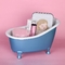 Plastic Colored Empty Makeup Containers , Hotel Mini Bathtubs For Gift Baskets